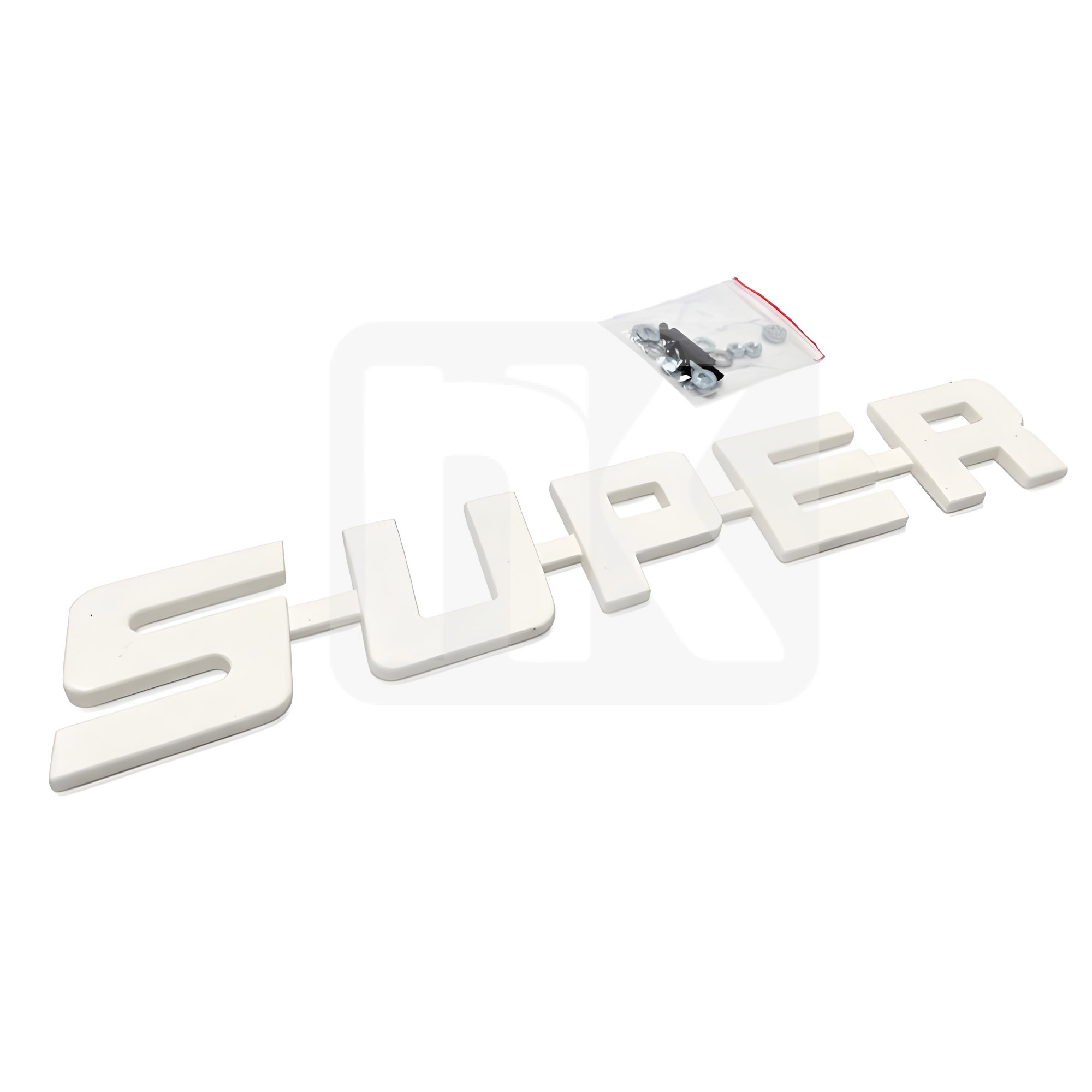 Λογότυπο “SUPER” Λευκό Πλαστικό για Scania R FPSC847