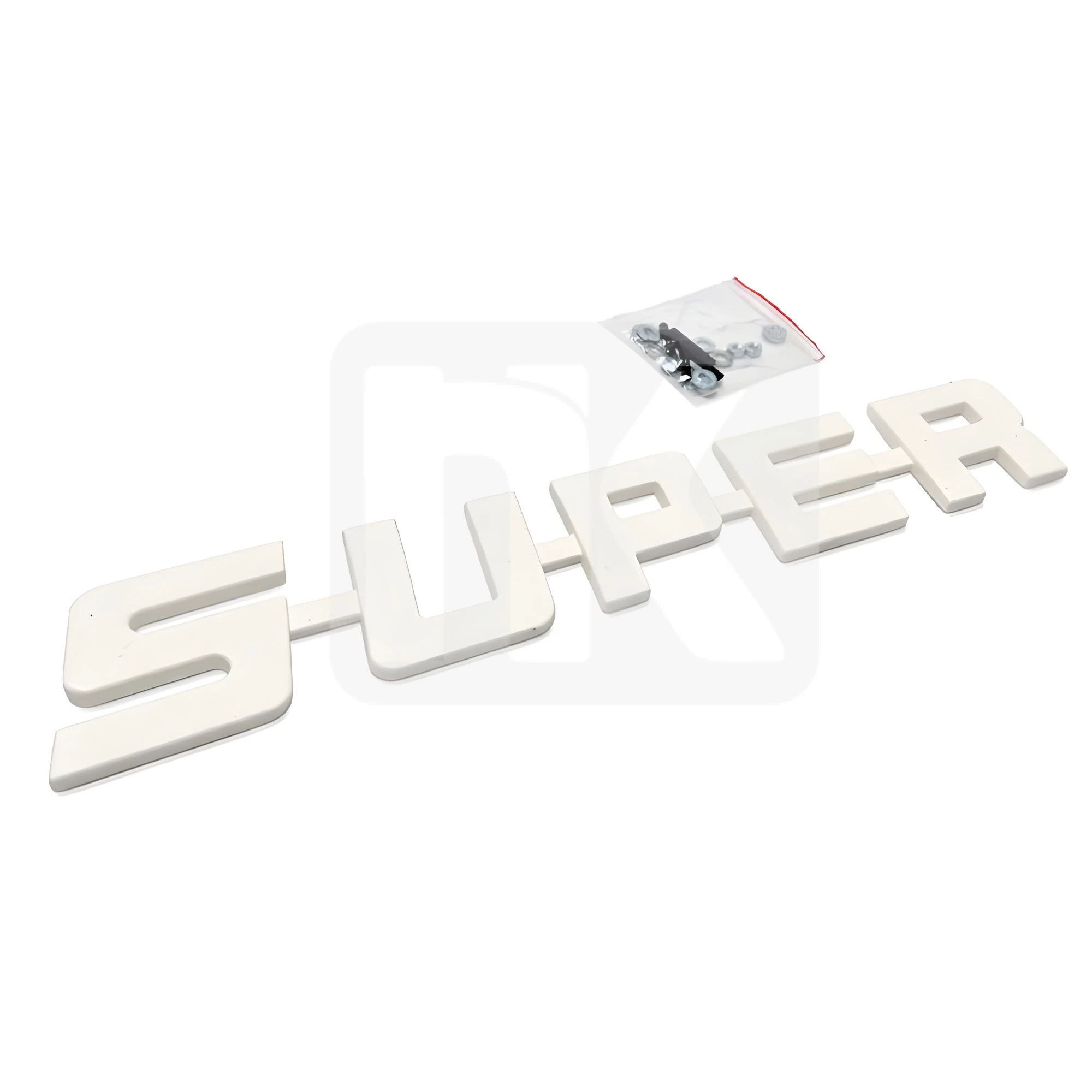 Λογότυπο “SUPER” Λευκό Πλαστικό για Scania R FPSC847