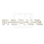 “SUPER” White Plastic Logo for Scania R FPSC847