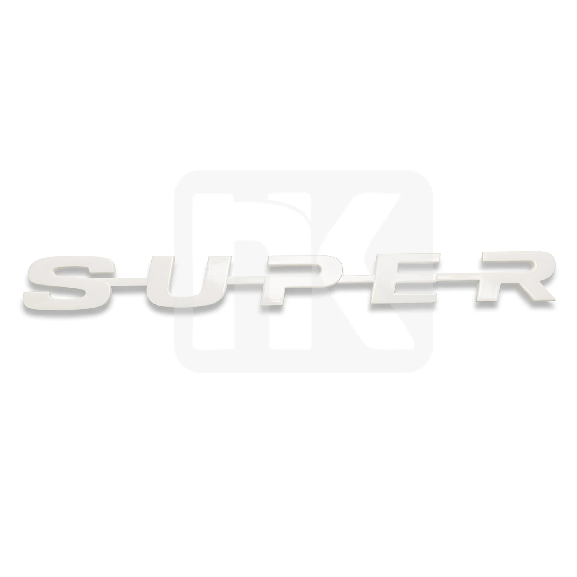 Λογότυπο “SUPER” Λευκό Πλαστικό για Scania S/R Series Euro 6 fpsc837