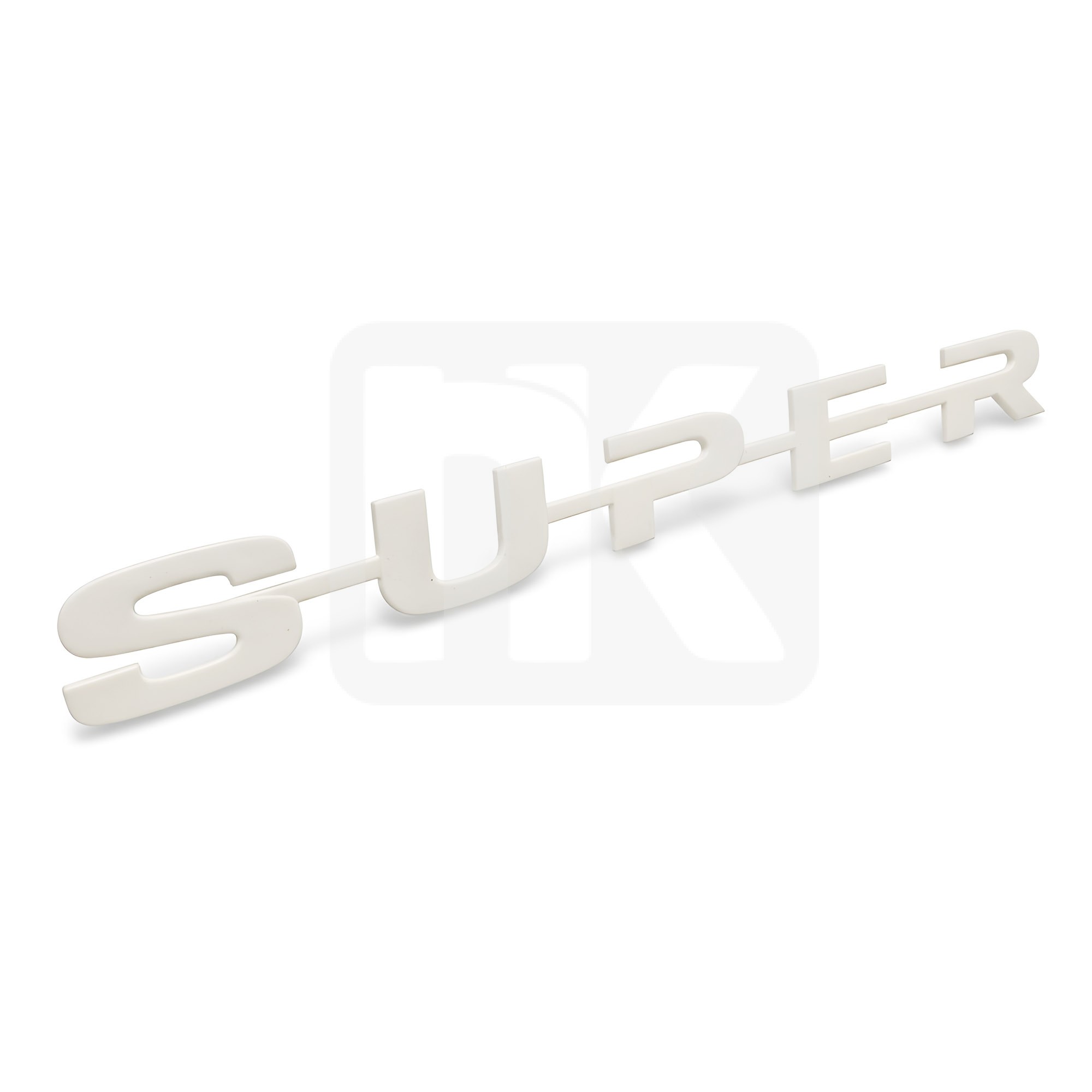 Λογότυπο “SUPER” Λευκό Πλαστικό για Scania S/R Series Euro 6 fpsc837