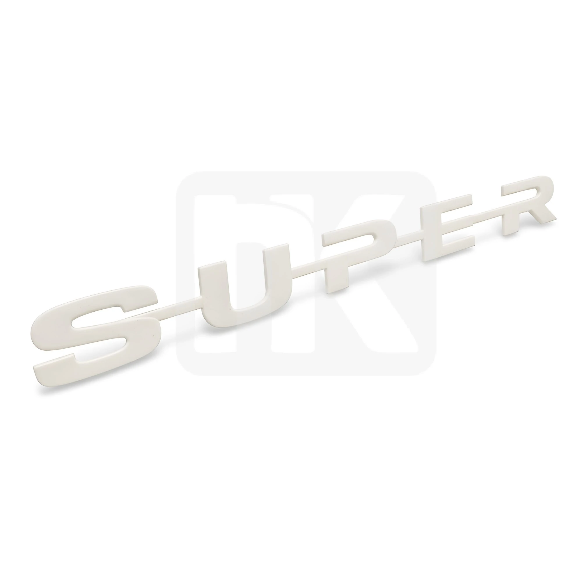 Λογότυπο “SUPER” Λευκό Πλαστικό για Scania S/R Series Euro 6 fpsc837