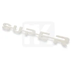 Logo “SUPER” White Plastic for Scania S/R Series Euro 6 fpsc837