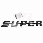Λογότυπο “SUPER” Μαύρο Πλαστικό για Scania R FPSC845
