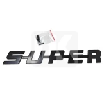 “SUPER” Logo Black Plastic for Scania R FPSC845