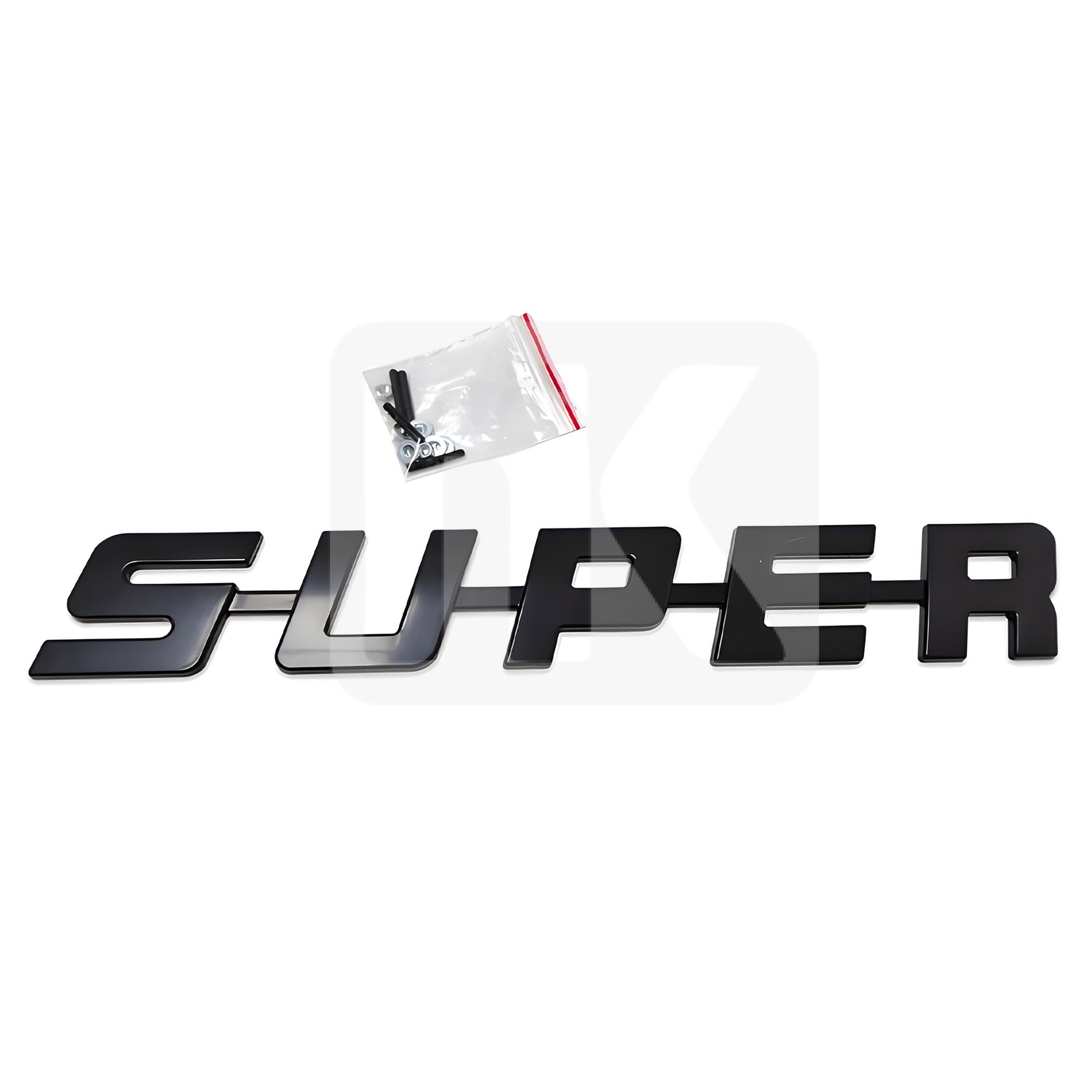 Λογότυπο “SUPER” Μαύρο Πλαστικό για Scania R FPSC845