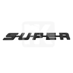 “SUPER” Logo Black Plastic for Scania R FPSC845