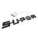 “SUPER” Logo Black Plastic for Scania R FPSC845