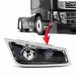 Headlight two bulbs black edition (RH) Volvo FH3 21297917