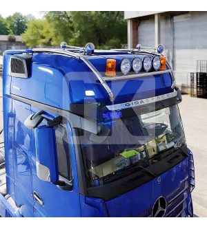 Ανοξείδωτη Μπάρα οροφής Actros MP4/5 gigaspace prme245