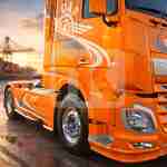 Stainless steel side spoiler bar DAF XF106 FACELIFT 3pcs prd225