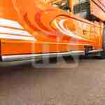 Stainless steel side spoiler bar DAF XF106 FACELIFT 3pcs prd225