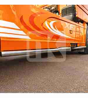 Ανοξείδωτη μπάρα πλαινή σπόιλερ DAF XF106 FACELIFT 3τμχ prd225