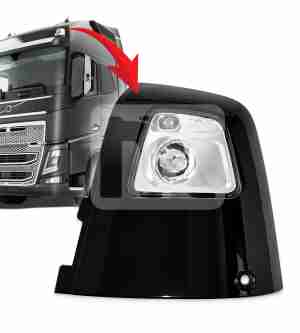 Roof light (LH) Volvo FH4 84055738
