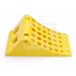 Wheel chock large 220x470x195mm with anti-slip plate 42U2041