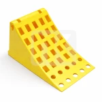 Wheel chock large 220x470x195mm with anti-slip plate 42U2041
