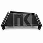 Cabin table black carpet with gray stitching Scania 5 PK38
