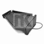 Black leatherette cabin table with lighting Scania 6 FT31