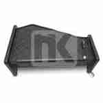 Black leatherette cabin table with lighting Scania 6 FT31