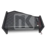 Black leatherette cabin table with lighting Scania 6 FT31
