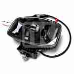 Black Sentinel Dual-Strip Ceiling Spotlight – LED Head Light