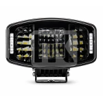Black Sentinel Dual-Strip Ceiling Spotlight – LED Head Light