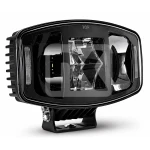 Black Sentinel Dual-Strip Ceiling Spotlight – LED Head Light