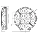CrossNova X4 Ceiling Spotlight – LED Head Light