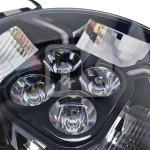Προβολέας Οροφής IronPulse Round Dual-Color – LED Head Light