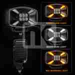 ShadowCore Dual-Position Ceiling Spotlight