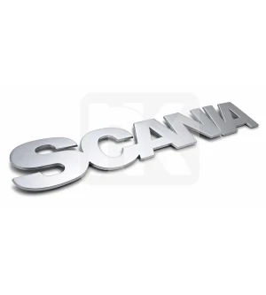Πλαστικό Ασημί Λογότυπο - Γράμματα SCANIA 1937927