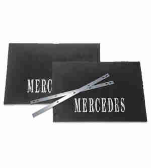 Λασπωτήρας MERCEDES 61x40cm – Σετ 2 Τεμαχίων BS-LUS-413